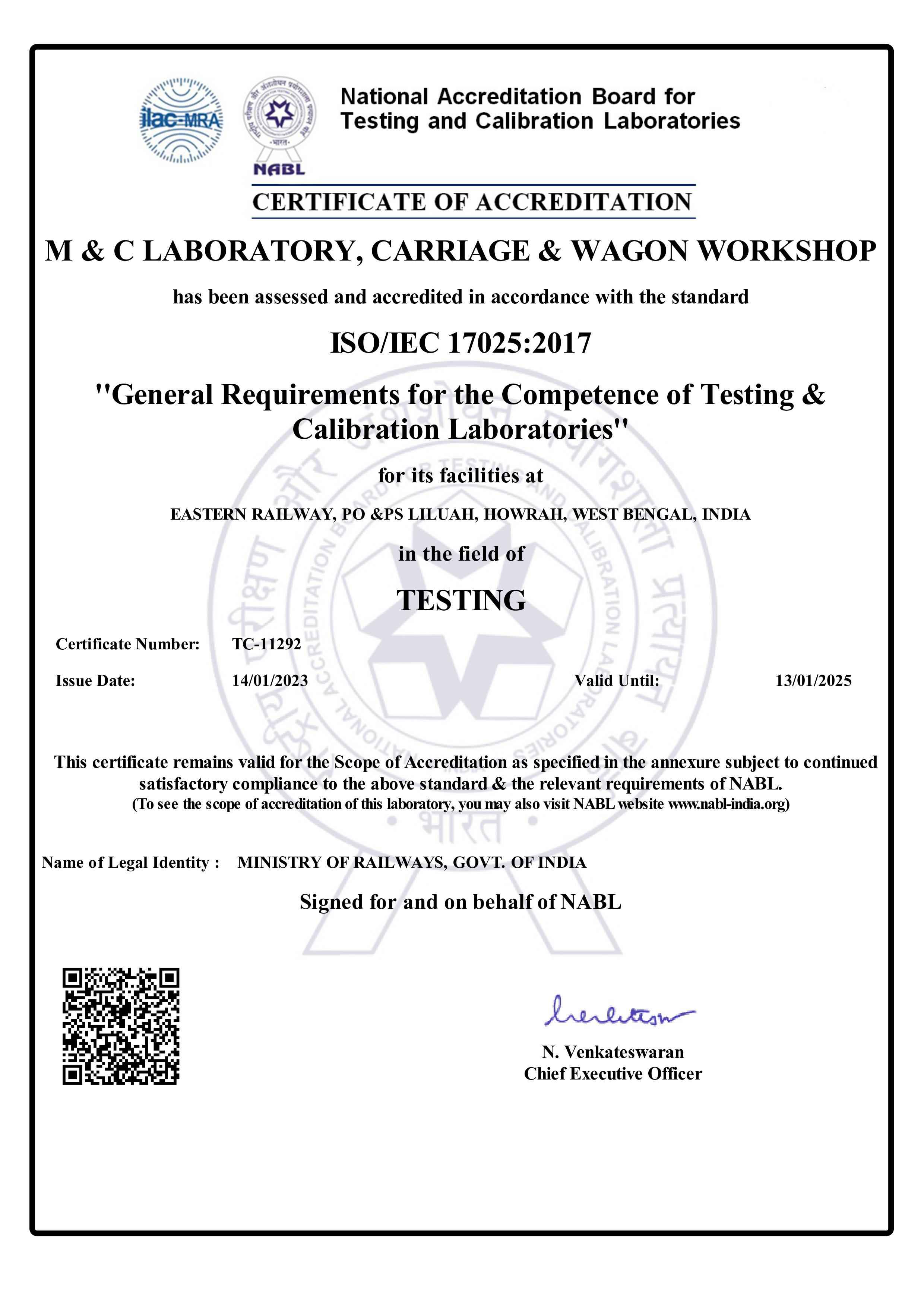 NABL Accreditation